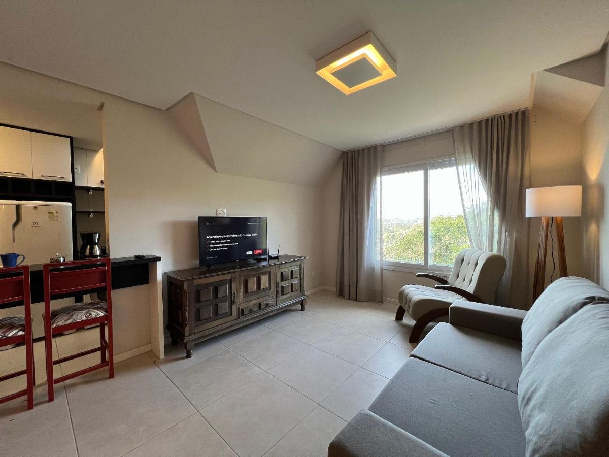 Vista 161 Apto Em Gramado Com Vista Espetacular 外观 照片