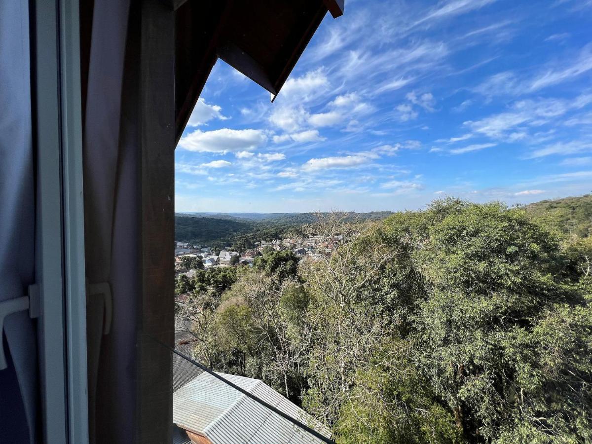 Vista 161 Apto Em Gramado Com Vista Espetacular 外观 照片