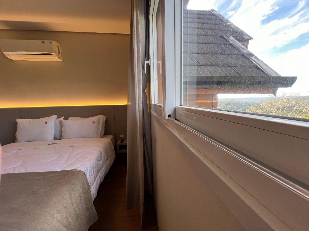 Vista 161 Apto Em Gramado Com Vista Espetacular 外观 照片