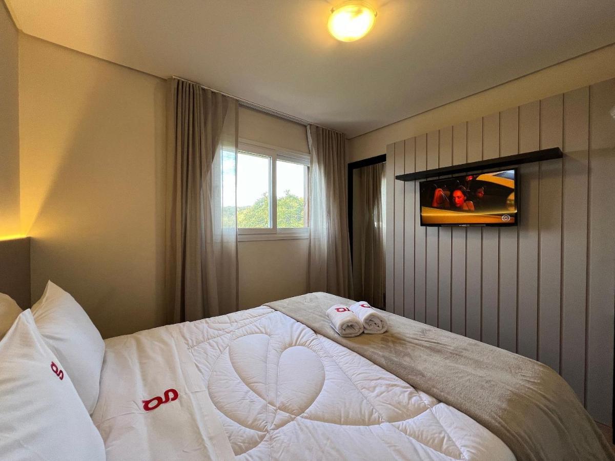 Vista 161 Apto Em Gramado Com Vista Espetacular 外观 照片