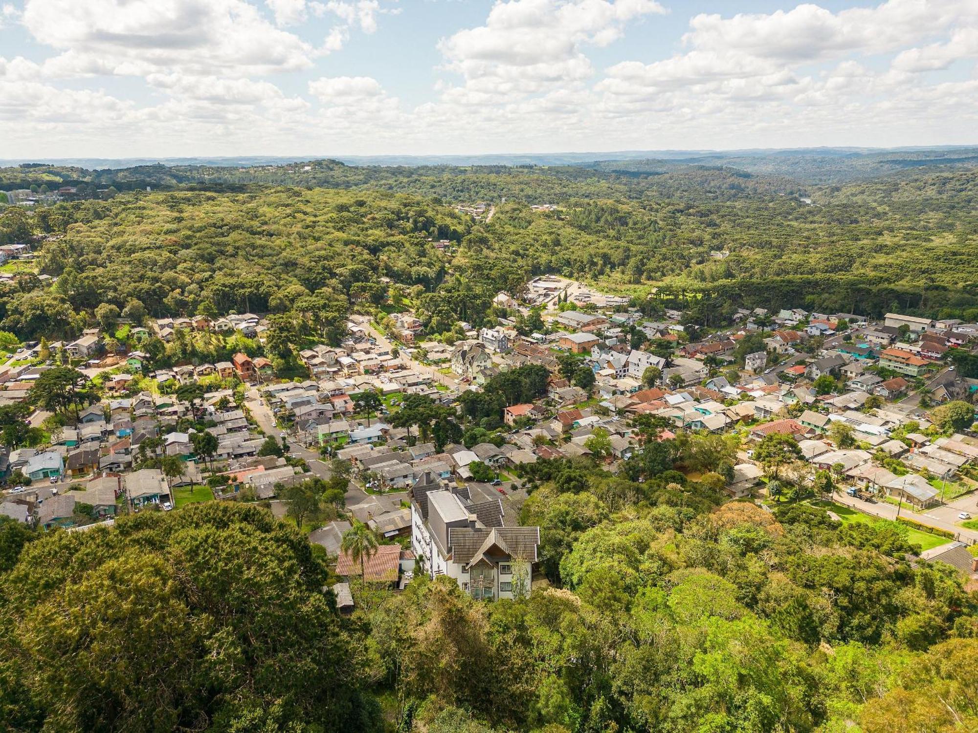 Vista 161 Apto Em Gramado Com Vista Espetacular 外观 照片